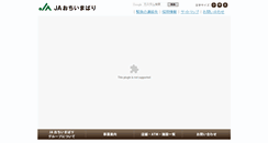 Desktop Screenshot of ja-ochiima.or.jp